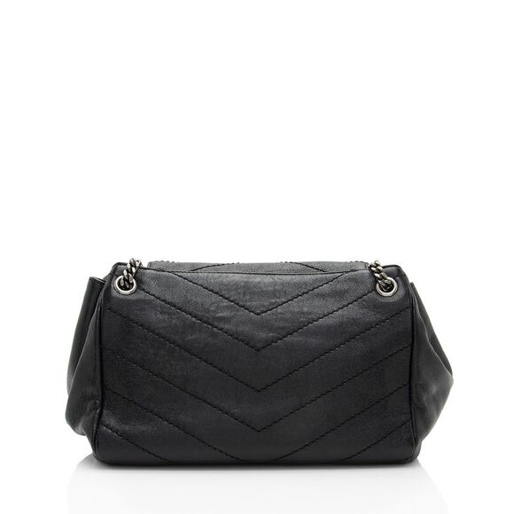 Saint Laurent Lambskin Monogram Nolita Small Flap Bag - Picture 3 of 10